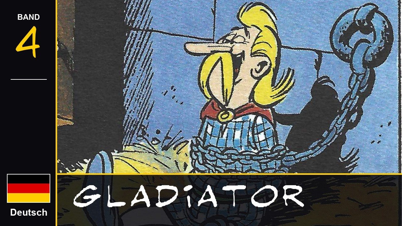 Asterix als Gladiator